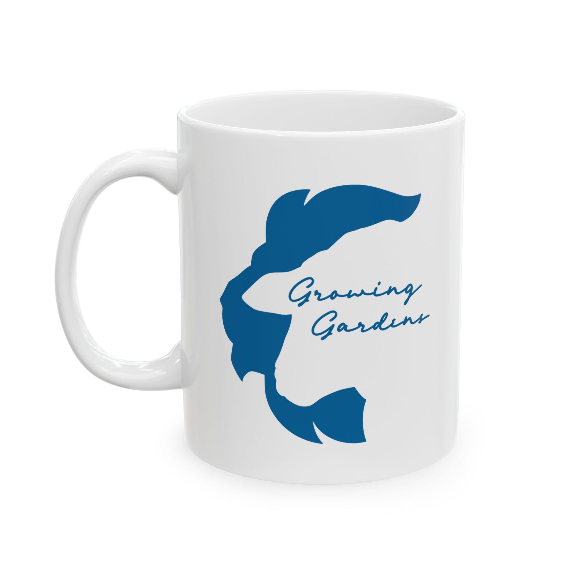 LL Design Ceramic Mug - Light Blue
