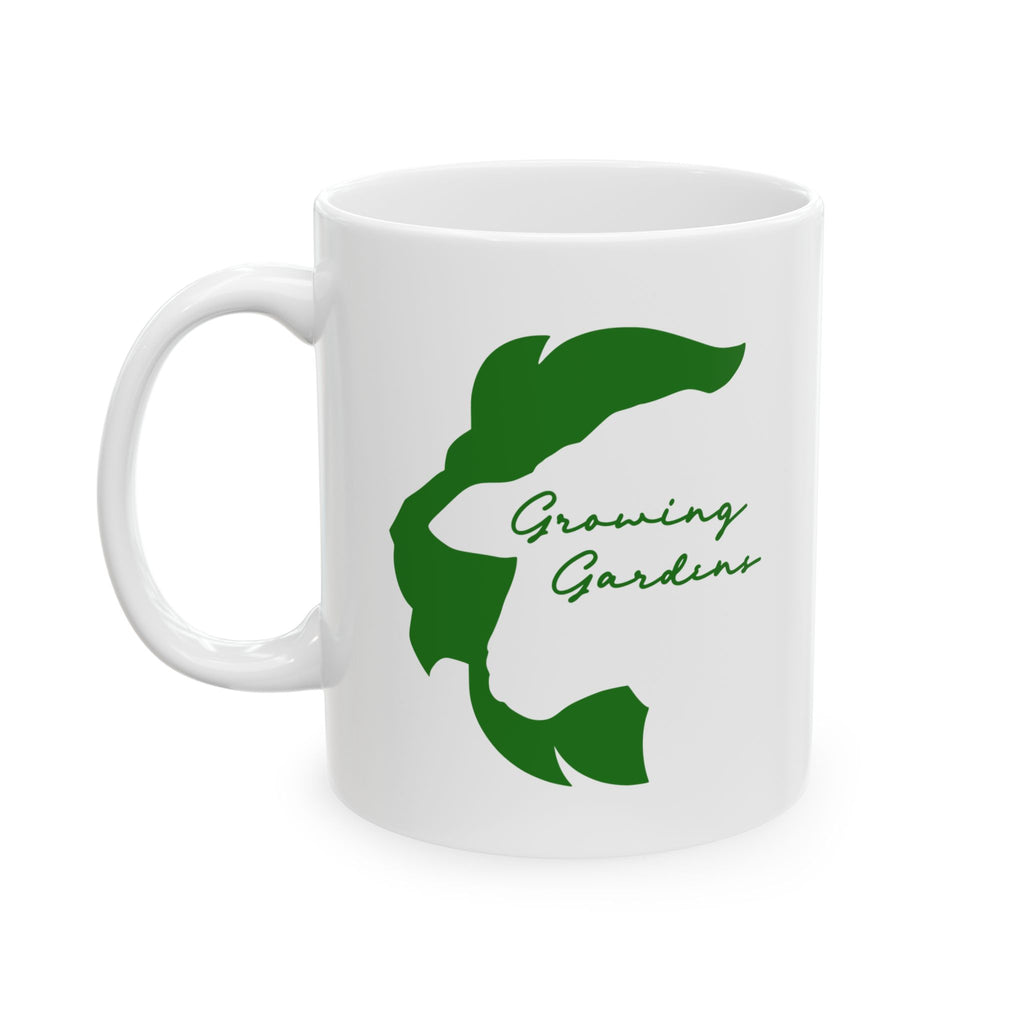LL Design Ceramic Mug - Warm Green
