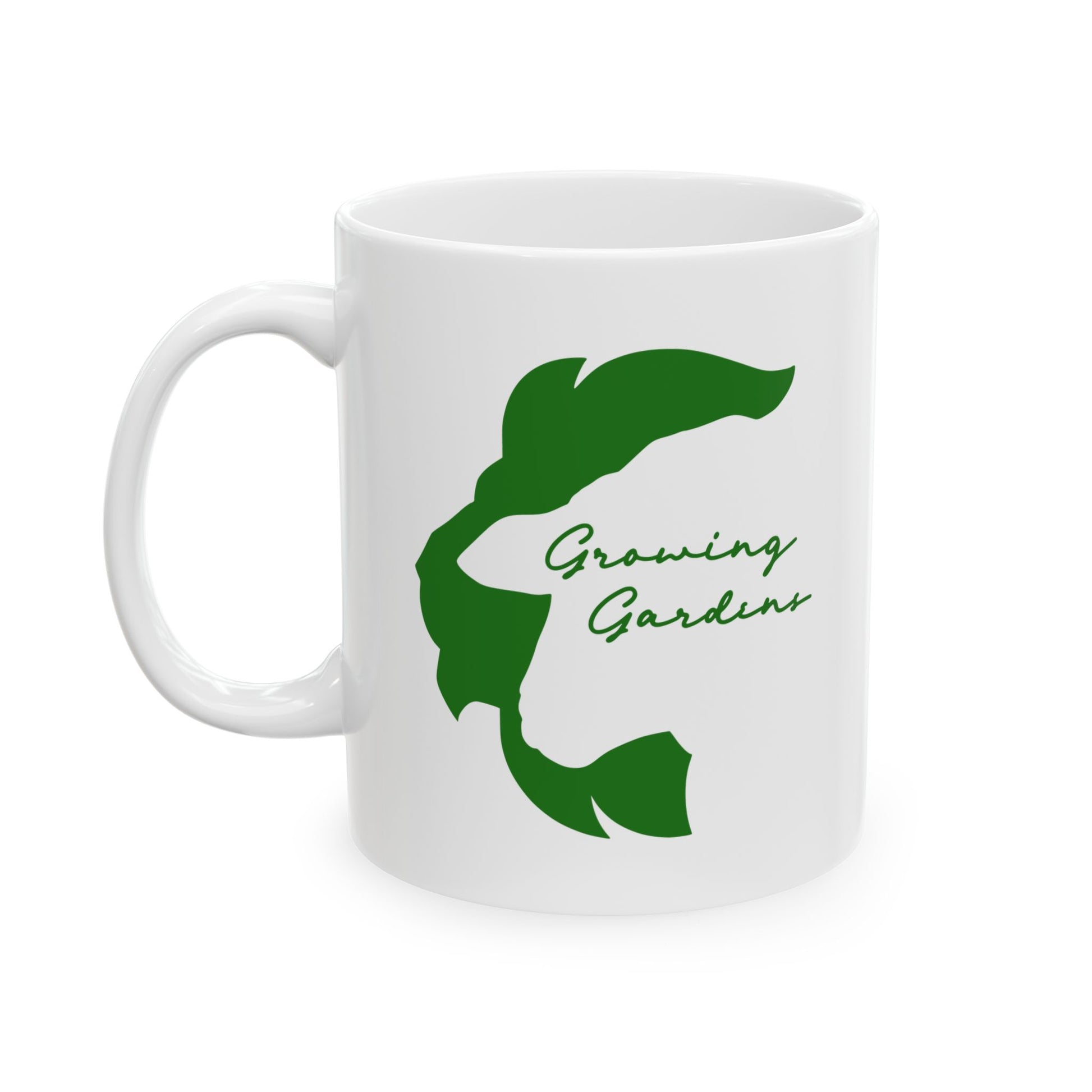 LL Design Ceramic Mug - Warm Green