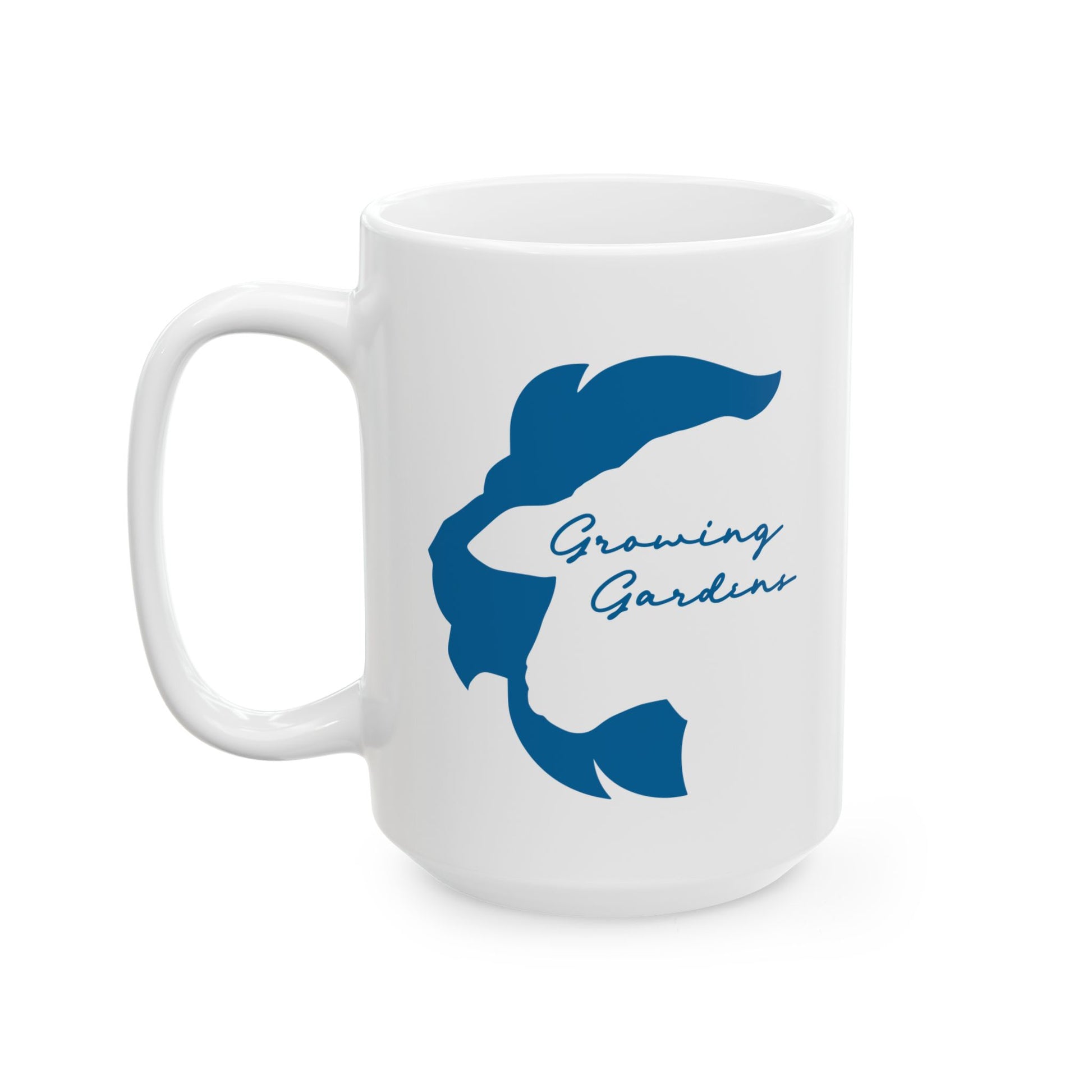 LL Design Ceramic Mug - Light Blue